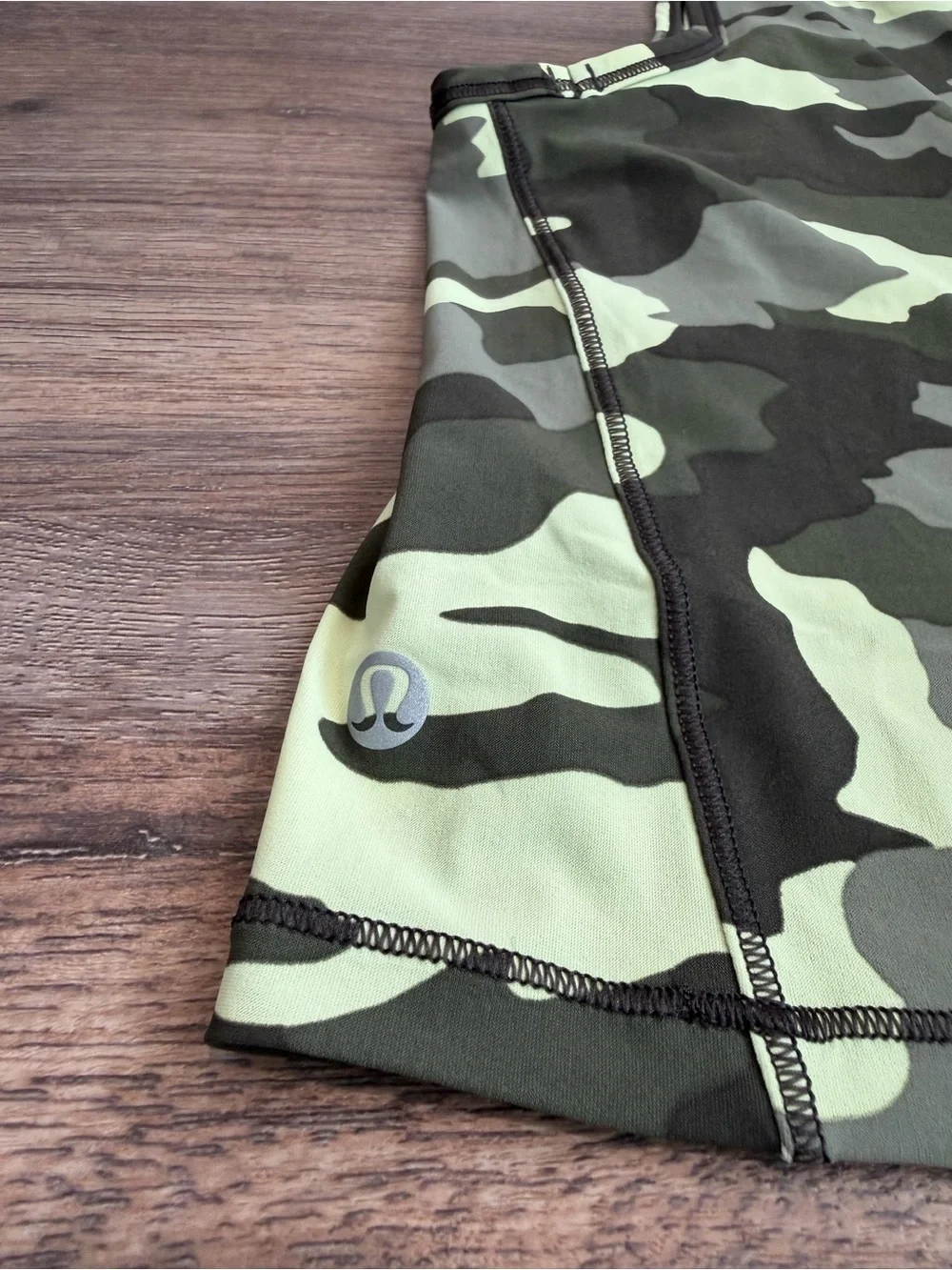 Lululemon Sculpt Tank Cropped Heritage 365 Camo Crispin Green Medium Olive